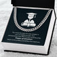 Graduation Cuban Chain Necklace Gift for Him