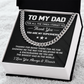 Dad Gift from Child with Superhero Keepsake Message