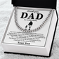 Thank You Gift for Dad from Son with Message Card