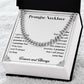 Promise Necklace for Him – Forever And Always.