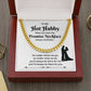 Hot Hubby Necklace Gift – with Message Card