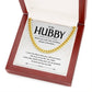 Husband Gift Necklace for Him – with Message Card