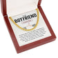 Romantic Boyfriend Necklace Gift – with Message Card