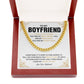 Romantic Cuban Chain for Boyfriend with Gift Box