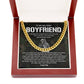 Military Boyfriend Gift – Cuban Chain with Message Card
