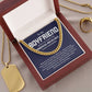Boyfriend Cuban Chain Promise Necklace with Gift Box