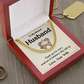 Husband Cuban Chain Necklace Gift Cute Couple Message