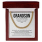 Cuban Chain Necklace Gift for Grandson from Grandparent