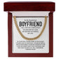 Romantic Boyfriend Cuban Chain Gift with Message Card