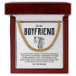 Boyfriend Cuban Chain Necklace – Gift Box Included