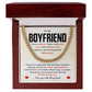 Cuban Link Chain Necklace Gift for Him with Gift Box