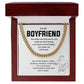 Hot Boyfriend Cuban Chain with Message Card