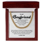 Romantic Cuban Chain for Boyfriend with Gift Box