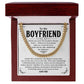 Romantic Cuban Chain Necklace Gift for Boyfriend with Box