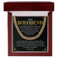 Cuban Chain Gift for Boyfriend – Love Message Card