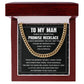 To My Man Necklace – Promise Gift