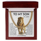 To My Son, A Cuban Chain Gift To Celebrate