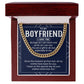 Boyfriend Birthday Necklace Gift – with Message Card