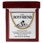 Boyfriend Chain Gift for Him with Message Card and Box