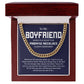 Boyfriend Cuban Chain Promise Necklace with Gift Box