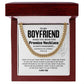 Boyfriend Promise Necklace Chain with Gift Box