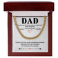 Thank You Dad Gift with Thoughtful Note from Child