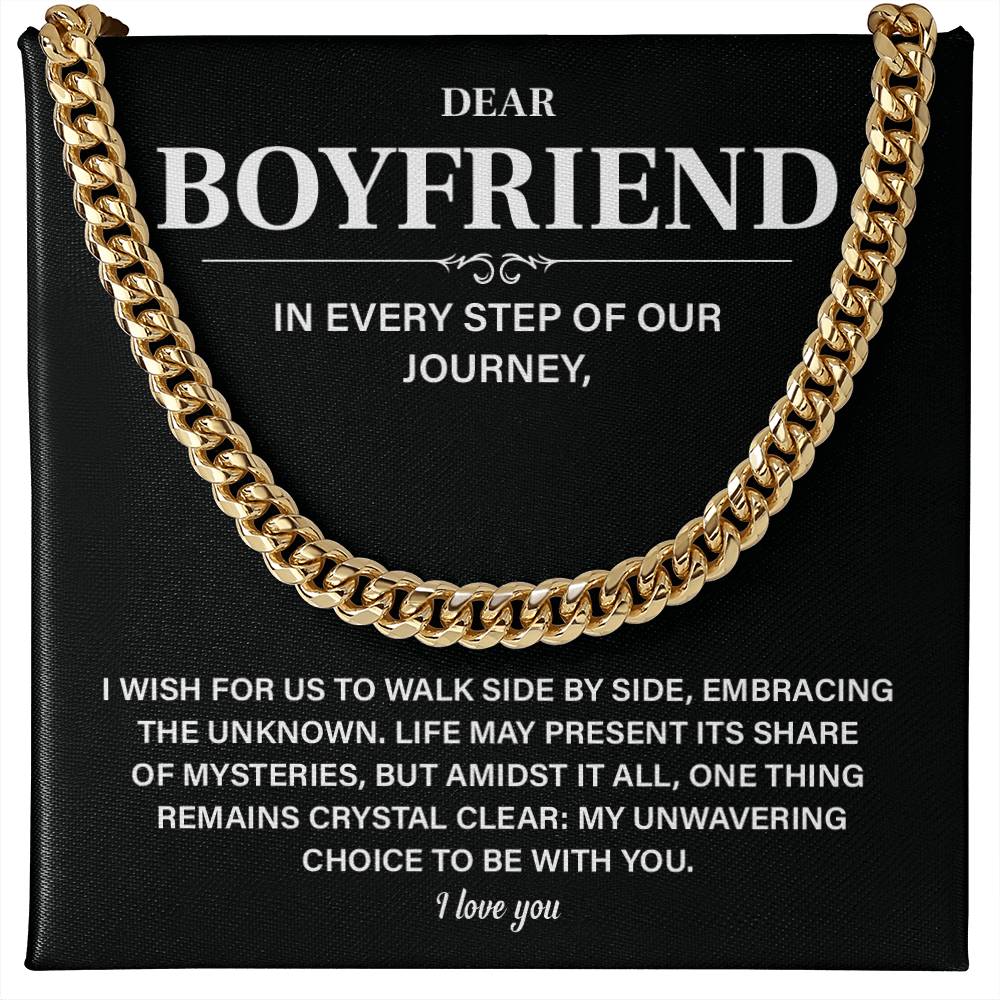 Cuban Necklace for Boyfriend – Love Gift Idea