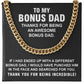 Funny Bonus Dad Gifts - Cuban Chain With Message Card