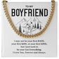 Boyfriend Necklace Gift for Anniversary – with Gift Box