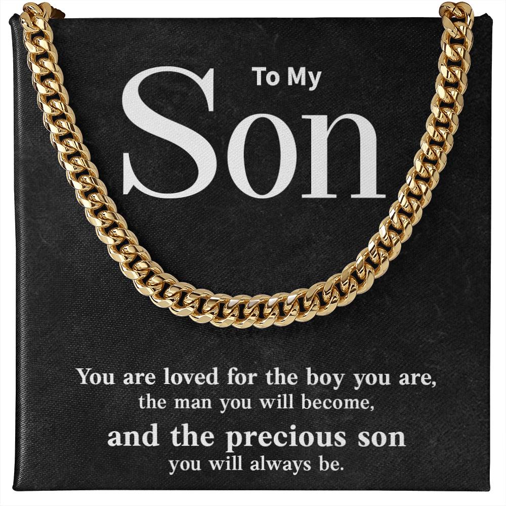 Inspirational Gift for Son From Parents With Message Card