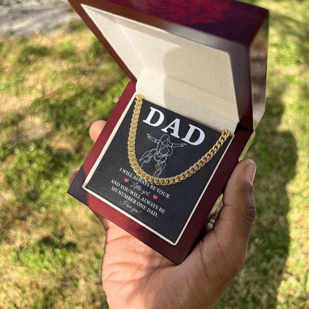Gift for Dad from Daughter with Heartfelt Sentimental Card