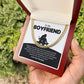 Boyfriend Necklace Gift with Message Card & Gift Box