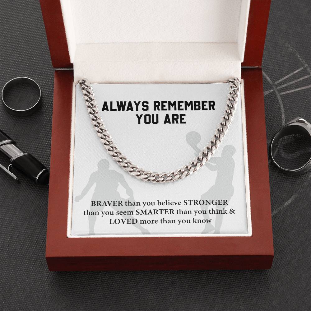 Basketball Necklace Gift for Boys – Motivational Card