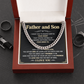 Father & Son Cuban Chain for Dad