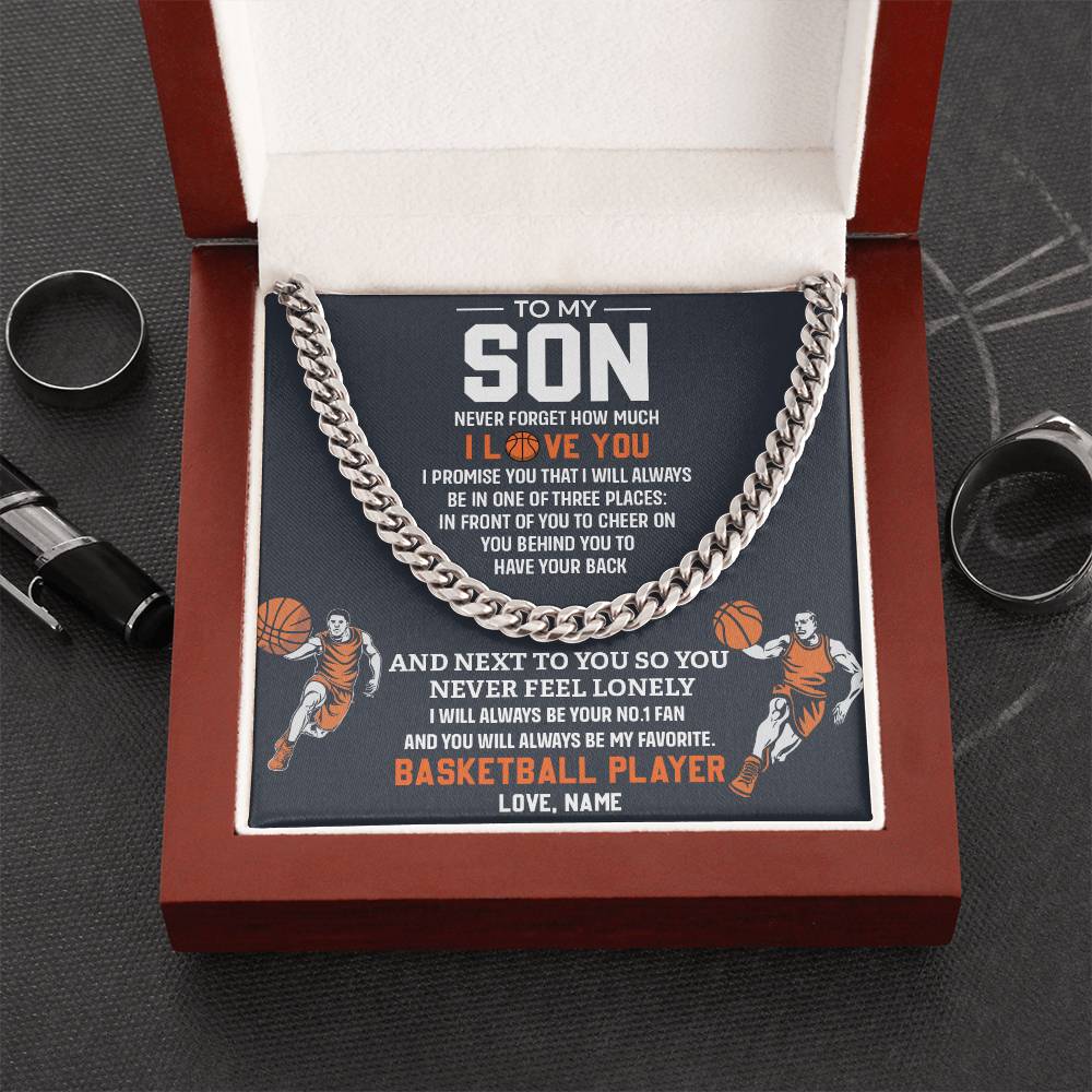 Motivational Necklace Gift for Nephew with Card