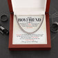 Cuban Necklace Gift for Him – Love Message Box