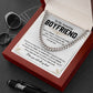 Romantic Gift for Boyfriend – Necklace & Card Set