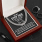 Stepdad Cuban Chain Necklace Gift With Heartfelt Note