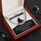 Boyfriend Necklace Gift with Message Card & Gift Box