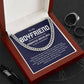 Boyfriend Cuban Chain Promise Necklace with Gift Box