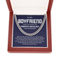 Boyfriend Cuban Chain Promise Necklace with Gift Box