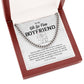Boyfriend Long Distance Gift – Cuban Chain with Love Note