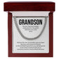 Cuban Chain Necklace Gift for Grandson from Grandparent