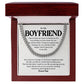 Boyfriend Necklace Gift for Him – with Message Card