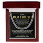 Romantic Boyfriend Necklace Gift with Message Card