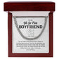 Boyfriend Long Distance Gift – Cuban Chain with Love Note