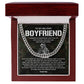 Military Boyfriend Gift – Cuban Chain with Message Card