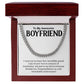Proud Boyfriend Graduation Gift Chain
