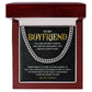 Boyfriend Gift Necklace from Girlfriend with Gift Box