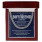 Boyfriend Birthday Necklace Gift – with Message Card